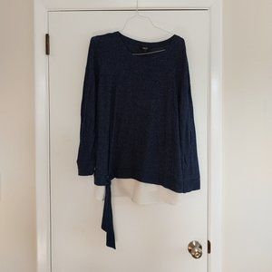 Navy blouse